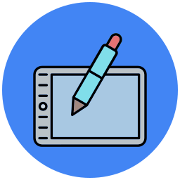 Graphic tablet icon