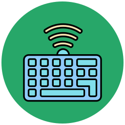 Wireless keyboard icon