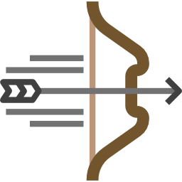 tiro con l'arco icona