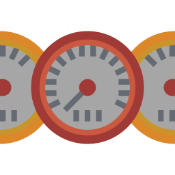 snelheidsmeter icoon