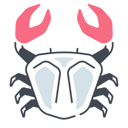 Crab icon