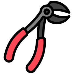 Dental pliers icon