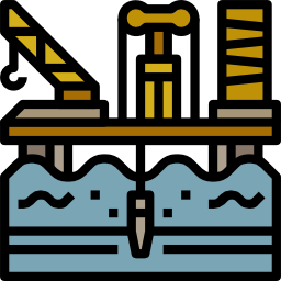 Oil platform icon