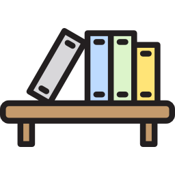 Book shelf icon