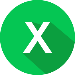 Letter x icon