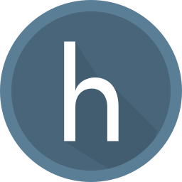 Letter h icon