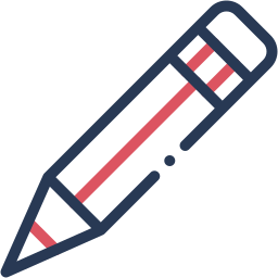 crayon de couleur Icône