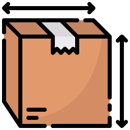 paketgröße icon