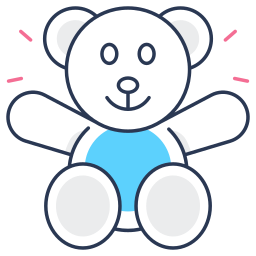 Teddy bear icon