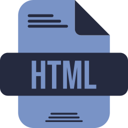 htmlファイル icon