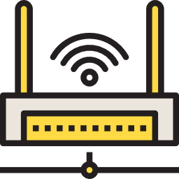 router wifi icona