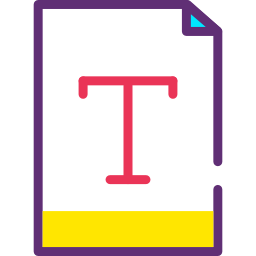 Text icon