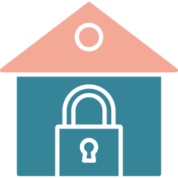 House lock icon