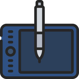 Drawing tablet icon