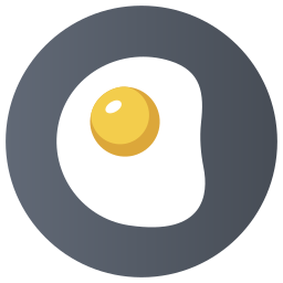 Fried egg icon