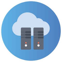 Cloud server icon