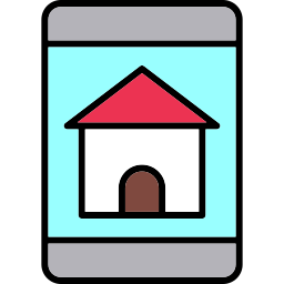 Search house icon