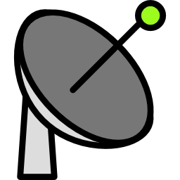 antenna parabolica icona