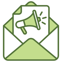 Email marketing icon