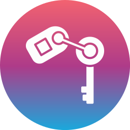 Key tag icon