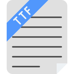 Ttf file icon