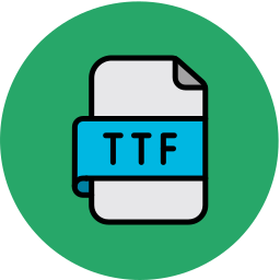 Ttf file icon