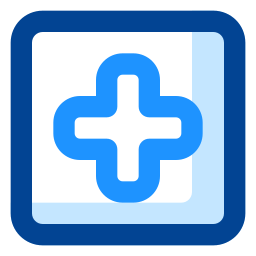 Medical cross icon