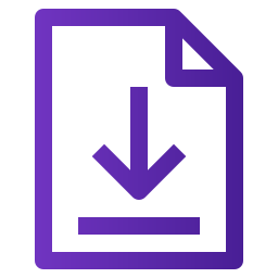 Download file icon