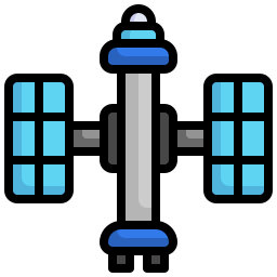 station spatiale Icône