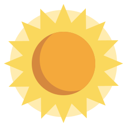 soleil Icône