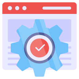 Web settings icon