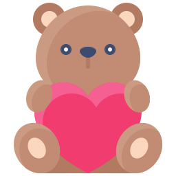 Teddy bear icon