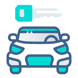 Car rental icon