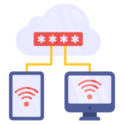 Cloud hosting icon