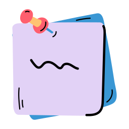 Sticky note icon