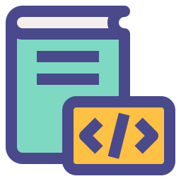 Coding book icon