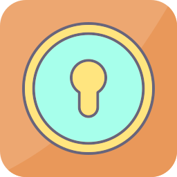 Key hole icon