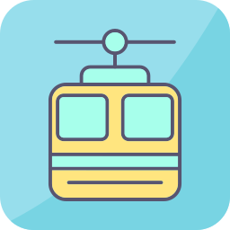 Cable car icon