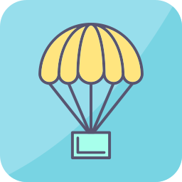 parachute icon