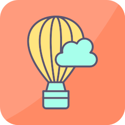 Air balloons icon