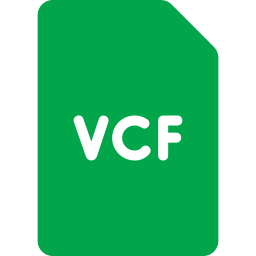 fichier vcf Icône