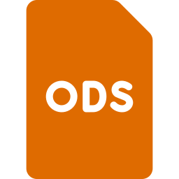 Ods file icon