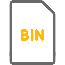 Bin file icon