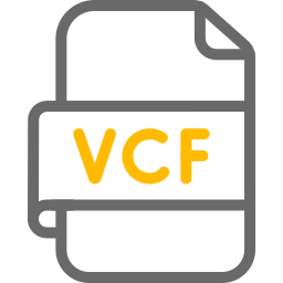 fichier vcf Icône