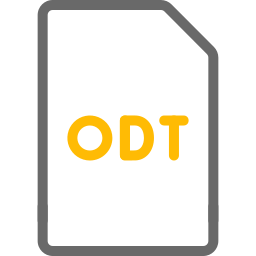 Odt file icon