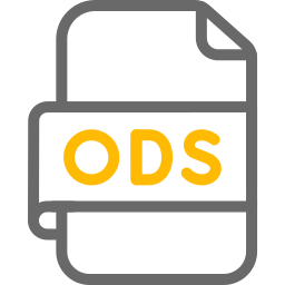 Ods file icon