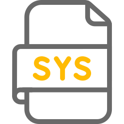 sys-bestand icoon