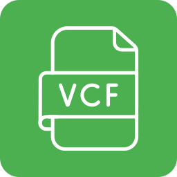 fichier vcf Icône