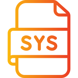 Sys file icon