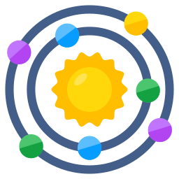 sistema solare icona